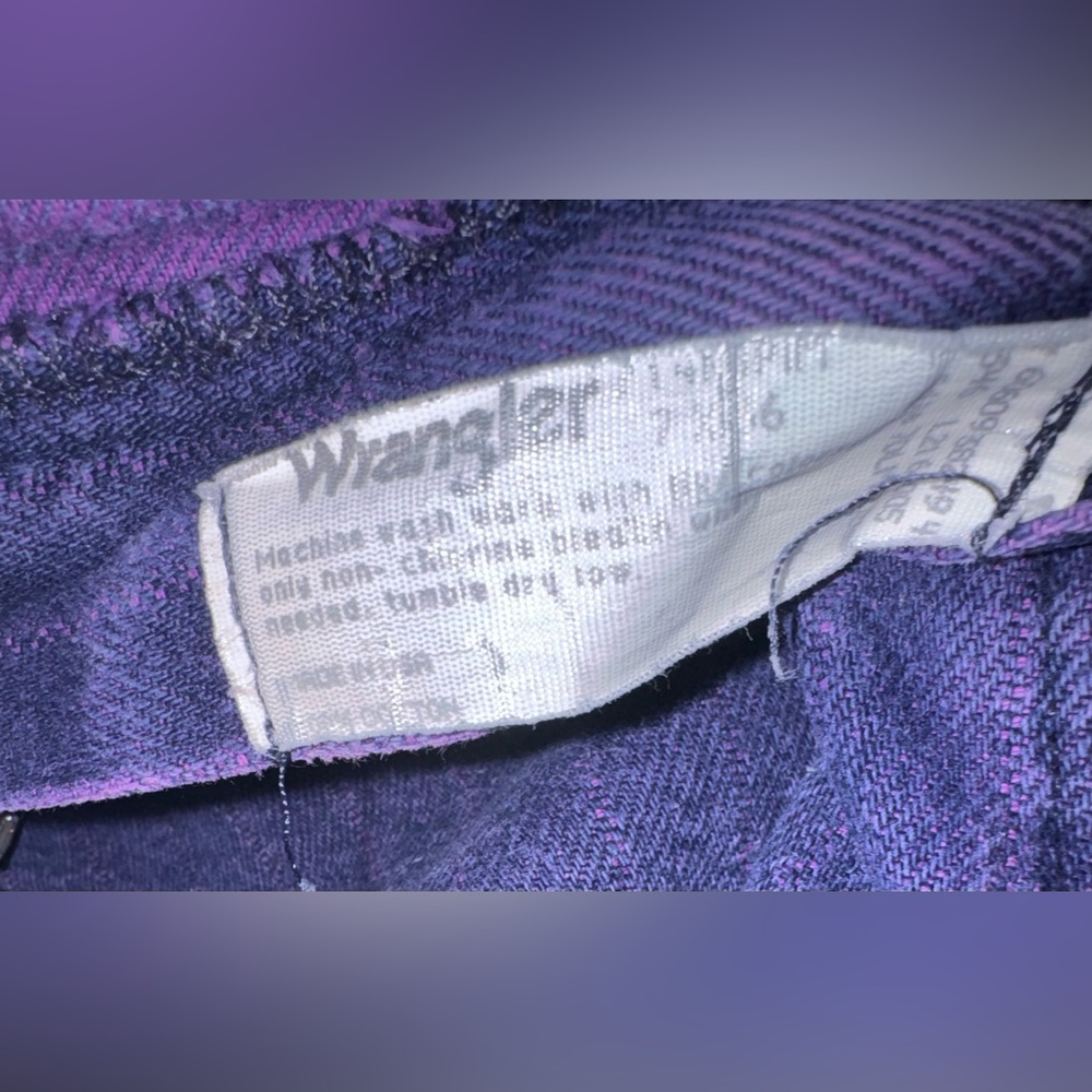 COPY - VTG Purple Wranglers - Picture 3 of 5